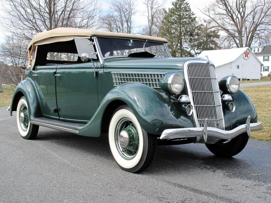  Ford V8 Model 48 DeLuxe Phaeton 1935 года  (фото 40 из 52)